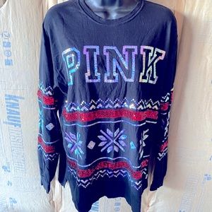 Pink long sleeve  size S
